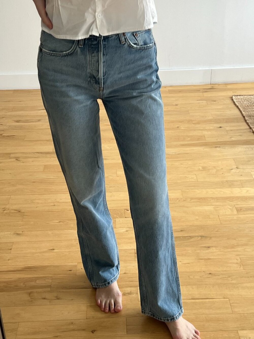 RE/DONE 90s High Rise Loose Jeans - Size 27